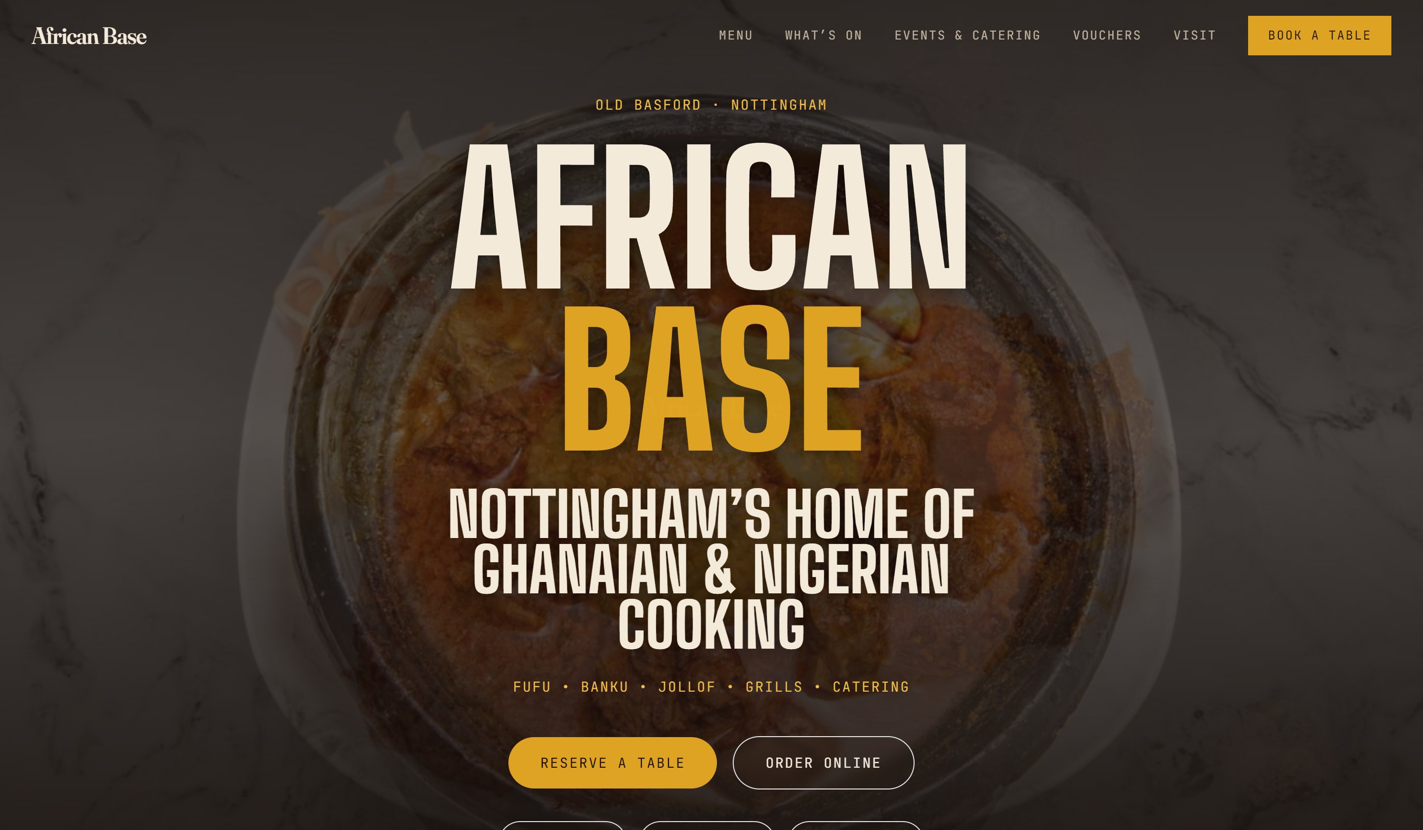 African Base — build preview